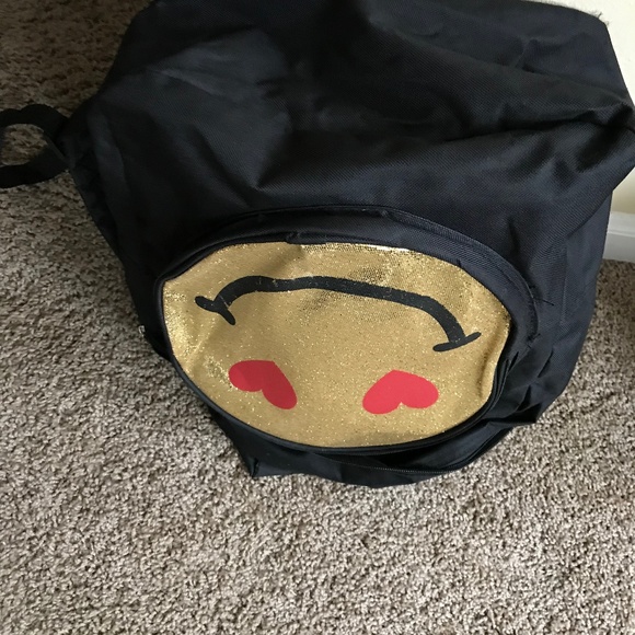 Emoji Black Backpack - Picture 6 of 6